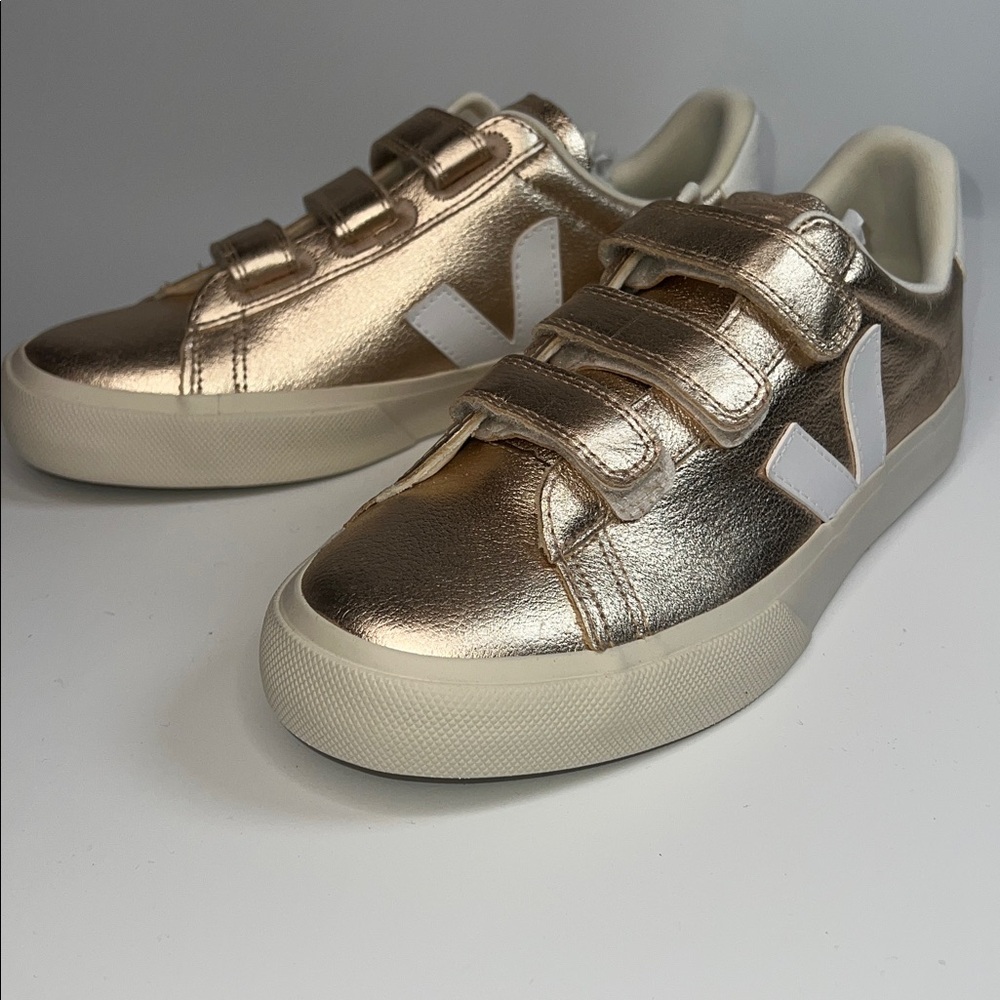💛NWT WOMENS RECIFE LEATHER PLATINE WHITE SNEAKERS SIZE 40 - Picture 9 of 14